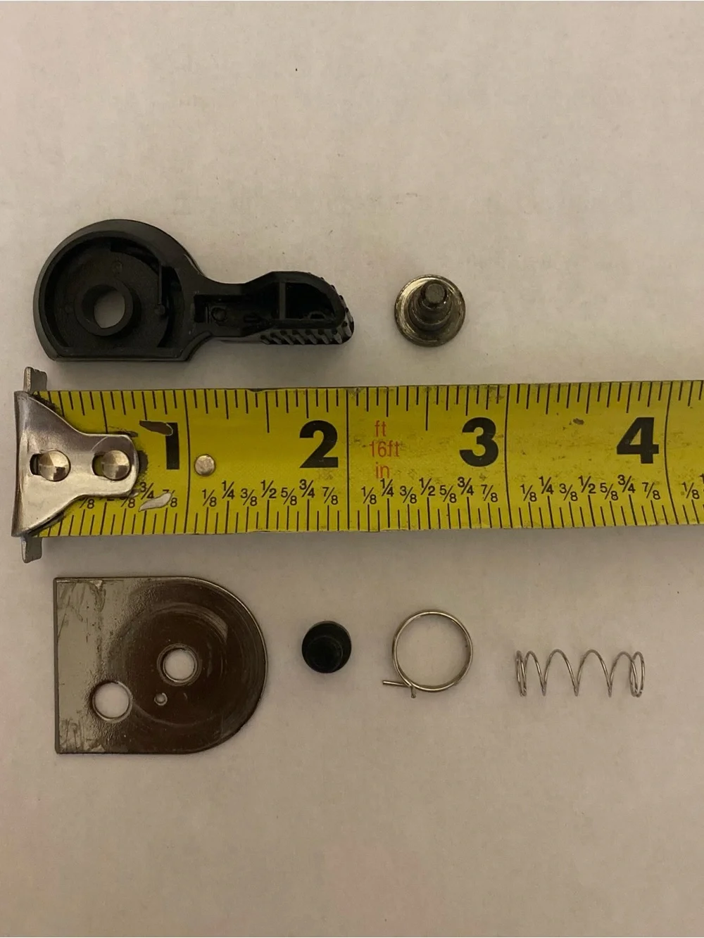 Sony VCT 870RM Tripod Quick Release Plate Black Lock Assembly Screw Springs Part
